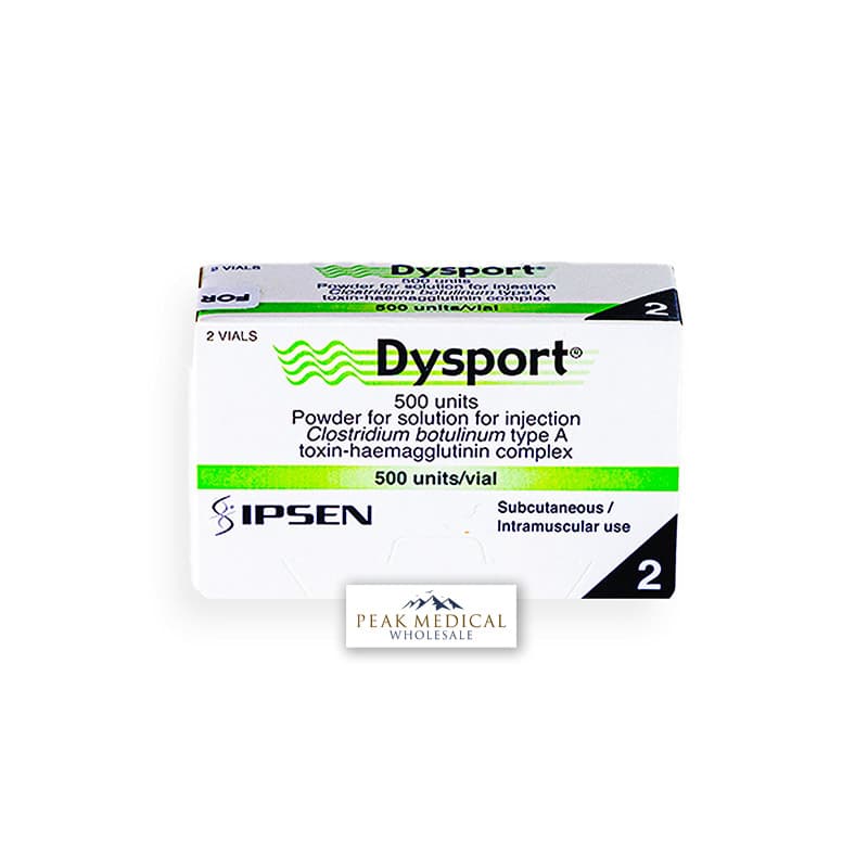 DYSPORT® 500u 2 vials
