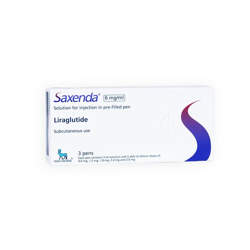 SAXENDA® 6mg/ml - 3 Syringes (Italian)